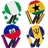 Bonnet de nuit réversible en satin de soie, motif drapeau haïtien personnalisé, idéal pour les fêtes et l'extérieur, toutes saisons – Meilleures ventes