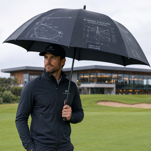 Innovative shenzhen wholesale 30 inch large <b>windproof</b> logo ancient Roman type printing big luxury custom golf <b>umbrella</b> - Product Image 4