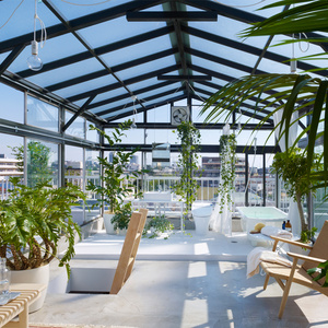 CLEARVIEW Garden Cách Nhiệt Mái Kính Sun Rooms Nhà Nhôm Sân Sau Sunroom Lớn 4 Mùa Kính Viện - Product Image 2