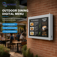 Écran d'affichage LED mural extérieur INGSCREEN avec rétroéclairage, contrôle intelligent de la température, affiche numérique pour centre commercial