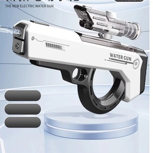 厂家2024新款电动水枪自动吸水射灯水枪自动玩具枪 - Product Image 3