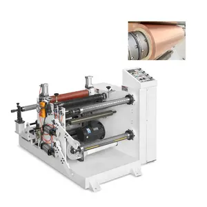 High Quality 650mm Small Model Paper Roll Slitter and Rewinder for Copper Foil