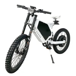 CE ROHS ISO 85Km/Jam E Cycle Ebike 72V 5000W Sepeda Motor Listrik Baterai Besar 40ah Sepeda Listrik Baja Baterai Lithium 60V