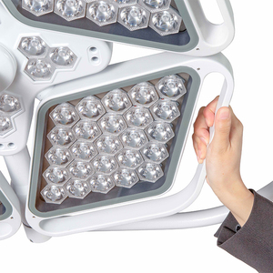 Chất lượng cao Nhà Máy Giá OT ánh sáng hoạt động nhà hát đôi đầu LED ánh sáng Trần phẫu thuật đèn HF-L3 + 4C - Product Image 4