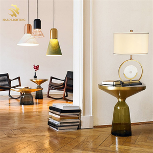 Lámpara de Mesa de Alta Gama con Base de Jade Blanco, Decoración Artística, Estilo Nórdico <span class=keywords><strong>Minimalista</strong></span>, Lámpara de Mesa de Tela para Dormitorio - Product Image 6