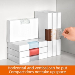 China Factory White <b>Folding</b> Kitchen Fresh Bag Garbage Bag <b>Storage</b> <b>Box</b> Plastic Bag Finishing <b>Box</b> - Product Image 6