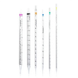 ปิเปตเซรั่มโลจิคอลแบบปลอดเชื้อ 25 มล. ทำจากพลาสติกแบบมีขีดบอกปริมาตร สำหรับการถ่ายโอนของเหลวในห้องปฏิบัติการ - Product Image 1