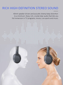 <span class=keywords><strong>Casque</strong></span> TV avec émetteur 2.4G+BT <span class=keywords><strong>Casque</strong></span> TV <span class=keywords><strong>Casque</strong></span> sans fil <span class=keywords><strong>pour</strong></span> regarder la télévision <span class=keywords><strong>Casque</strong></span> <span class=keywords><strong>pour</strong></span> les personnes âgées - Product Image 6