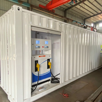 Plateforme de distribution de carburant GNC entièrement automatisée sur chenilles avec fonctions de protection