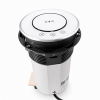 Wasserdichte US/UK/AU-Standard Kabellose Lade-Multimedia-Steckdose mit Motorisierter Hebefunktion für Büromöbel und Kücheninseln