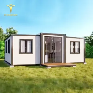 Living Houses Beach Prefabricated Hotsale China Expandable/prefabricated Flat Pack Container House