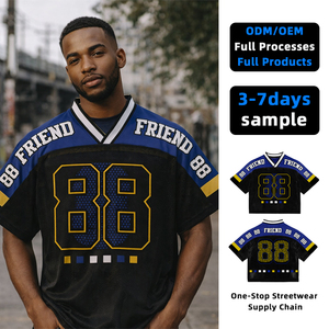 <b>Top</b> Ranking Men's Casual Hip Hop T-shirts Spandex/Polyester Knitted 200g Digital Printing Quick Dry OEM Service Custom <b>Patchwork</b> - Product Image 1