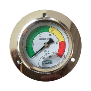 Manomètre hydraulique YN60 1,6 mpa, résistant aux chocs et aux tremblements <span class=keywords><strong>de</strong></span> terre - Product Image 1
