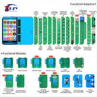 JCID V1S PRO Kit Adaptor Perbaikan Ponsel & iPad Terkuat dengan 13 Adaptor+ untuk Programmer JCID V1S PRO