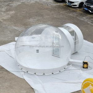 Di Campeggio esterna Trasparente Trasparente di Cristallo Gonfiabile Tenda Bolla/Bolla Gonfiabile Tenda a Cupola Con telaio in acciaio - Product Image 5