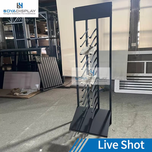 Nhà Máy bán hàng trực tiếp hiện đại phong cách kim loại gạch lát sàn hiển thị giá gốm đứng cho gạch hiển thị - Product Image 2