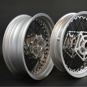 Moto en aluminium anodisé <span class=keywords><strong>S</strong></span> <span class=keywords><strong>1000</strong></span> <span class=keywords><strong>XR</strong></span> Carbone Disque Route tubeless Roues pour <span class=keywords><strong>BMW</strong></span> - Product Image 2
