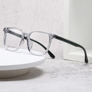 Montures de lunettes optiques carrées GTP J10013 pour hommes, en TR90, avec verres extra larges en acétate et pont nasal standard, origine Taizhou - Product Image 5