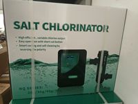 Reloj de tiempo eléctrico, luz de piscina, celda de clorador de cloro de agua salada para piscina, herramientas y accesorios