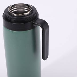 Termo para Yerba Mate, Botella Aislada al Vacío, Juego de Termo con Taza de Acero Inoxidable, Verde Mate - Product Image 2