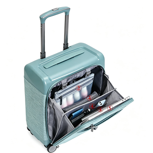<span class=keywords><strong>Valise</strong></span> en tissu Oxford imperméable, 8 roues pivotantes, extensible, bagage à main - Product Image 2