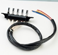 Micro clavier momentané à 5 vitesses avec ventilateur électrique 1A 125V 250V Commutateurs de clavier industriels