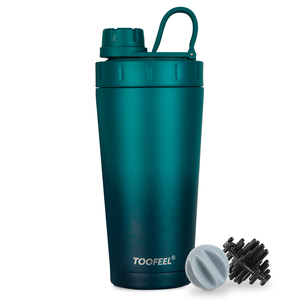 Botella <span class=keywords><strong>de</strong></span> agua reutilizable <span class=keywords><strong>de</strong></span> acero inoxidable <span class=keywords><strong>de</strong></span> 20oz sin BPA, botella coctelera <span class=keywords><strong>de</strong></span> proteína <span class=keywords><strong>de</strong></span> entrenamiento <span class=keywords><strong>de</strong></span> gimnasio TOOFEEL <span class=keywords><strong>de</strong></span> 20oz para batidos <span class=keywords><strong>de</strong></span> proteínas - Product Image 5