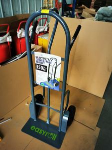 Carretilla Manual Resistente con <span class=keywords><strong>Ruedas</strong></span> de Goma, Diseño Plegable, Doble Asa, Capacidad de 330 Libras, OEM - Product Image 4