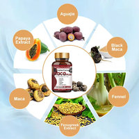 Prix de gros - Commande en gros] Complément alimentaire biologique à la puissance maximale Capsules de racine de Maca Plus Améliorateur corporel Maca Plus Fesses Volumineuses