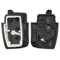 Carcasa Universal para Control Remoto de Auto de 3 Botones, Llave HU101 sin Cortar, Llave Inteligente con Entrada sin Llave, Arranque Remoto, Programador de Llaves de Vehículo