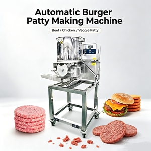 Máquina Moldeadora Automática Pequeña de 150 mm para <span class=keywords><strong>Hamburguesas</strong></span> <span class=keywords><strong>Vegetarianas</strong></span> Estilo Jamaicano, Molde para Hacer <span class=keywords><strong>Hamburguesas</strong></span> de Carne - Product Image 1