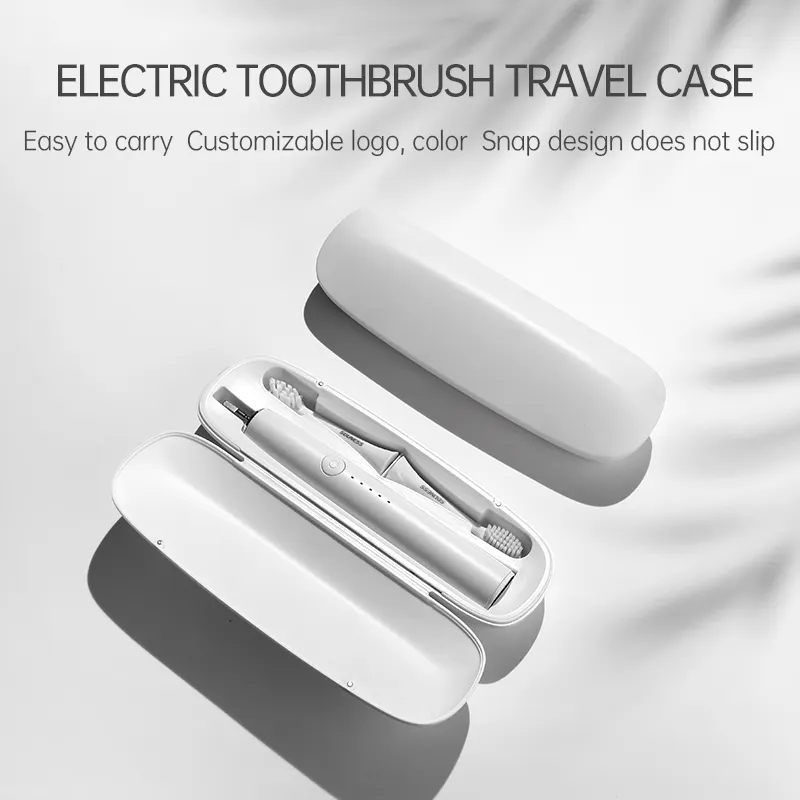 אריזת מכס חיצונית אלקטרונית סונית מברשת נסיעה קופסאות במקרה עבור מברשת שיניים שיניים