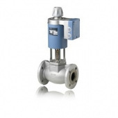 Válvula de Control de Vapor Siemens MVF461H50-30, Electromagnética de Dos Vías para Aplicaciones de Agua - Product Image 1
