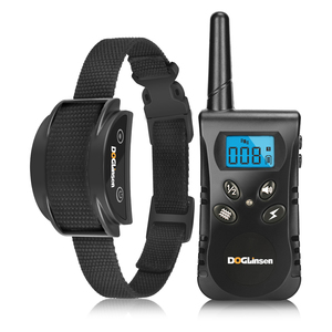 Frecuencia de funcionamiento de 447MHz para personalizar el collar de entrenamiento de perros con collar de entrenador de perros remoto con teleoperación - Product Image 1