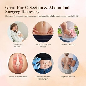 <span class=keywords><strong>Fascia</strong></span> Compressiva Addominale Post-Operatoria per Donne, Cintura di Supporto Post-Parto - Product Image 3