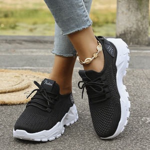 Children's <b>Shoes</b> Spring Season Best-selling Item Women's <b>Shoes</b> <b>Soft</b> Sole Fly-ribbed <b>Shoes</b> Leisure Sports Running - Product Image 5