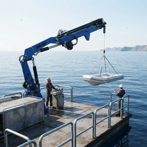 Zuverlässiger 10/12/16/20 Tonnen Hydraulischer Knickarm-Deckkran mit Winde für Schleppbootversorgung und Ausrüstungshandhabung - Product Image 1