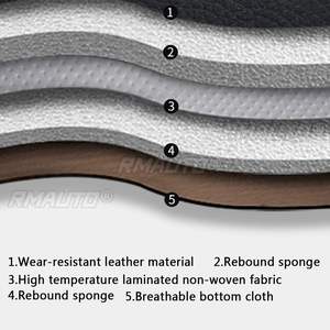 5D Car <b>Seat</b> <b>Covers</b> Automobiles <b>Seat</b> <b>Covers</b> PU Leather <b>Seat</b> Cushion Front Bench Chair Protection Universal for Auto Truck <b>Van</b> SUV - Product Image 2