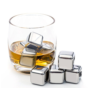 Bán Sỉ Tùy Chỉnh Tái Sử Dụng Thép Không Gỉ Ice Stones Đồ Uống Mát <span class=keywords><strong>Cubes</strong></span> Kim Loại Whiskey Đá Đá Cho Uống - Product Image 6
