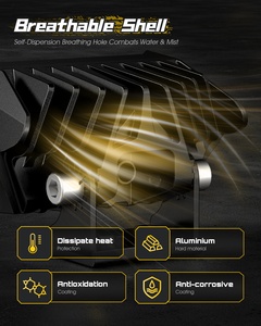 ไฟขับขี่/ทำงาน LED <span class=keywords><strong>Novsight</strong></span> สีขาว 6000K สว่างพิเศษ 20W สำหรับรถบรรทุก พร้อมฟังก์ชั่นกระพริบ รับประกัน 5 ปี ใช้ได้กับรถทุกรุ่น - Product Image 4