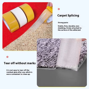 Cinta Adhesiva de Doble Cara para Alfombras, de Alta Viscosidad, sin Costuras, con Malla Transparente, para Base de Tela, Venta al por Mayor - Product Image 6