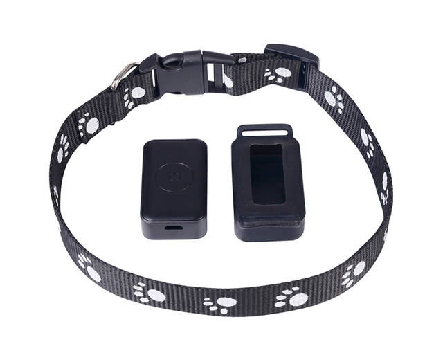 Map Navigation GPS Pet Necklace Tracker With Track History Trace Playback Geo - Fence for Pet Cat Dog