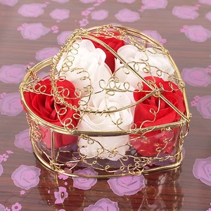 Conjunto de San Valentín para madre, regalo de San Valentín, caja de rosas, Rosa <span class=keywords><strong>feliz</strong></span>, regalo de San Valentín, novedad - Product Image 4