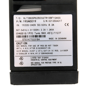 ไดรฟ์ปรับความถี่ VLT 2800 ซีรีส์ 0.55 กิโลวัตต์/0.75 แรงม้า 220-240 โวลต์ IP20 - Product Image 4