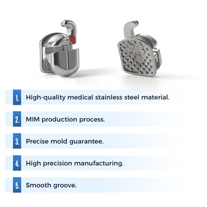 Khóa niềng răng chỉnh nha Azdent Roth/Mbt 022 với ống mài răng - Product Image 4