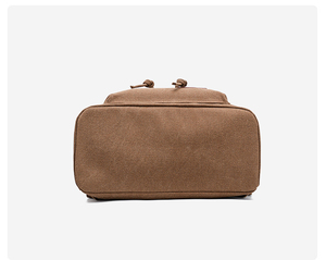 <span class=keywords><strong>Zaino</strong></span> Vintage in Tela Impermeabile da <span class=keywords><strong>Donna</strong></span> per Commercio Estero, 20-35L, Borsa Casual da Viaggio e Scuola - Product Image 5