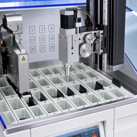 Colorateur de Lames Automatique Multiligne pour Tissus avec Écran Tactile de 10,4 Pouces pour Laboratoire, 36 Stations, 400 Lames/Heure