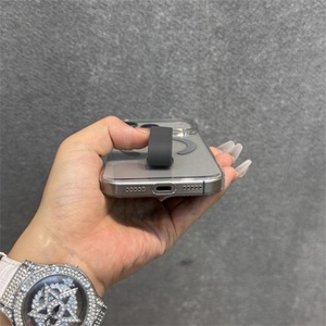 Funda Magnética Transparente de TPU y Silicona con Anillo para iPhone 17 16 15 14 13 Pro Max 17Pro, Carga Inalámbrica, Carcasa Rígida Delgada - Product Image 6