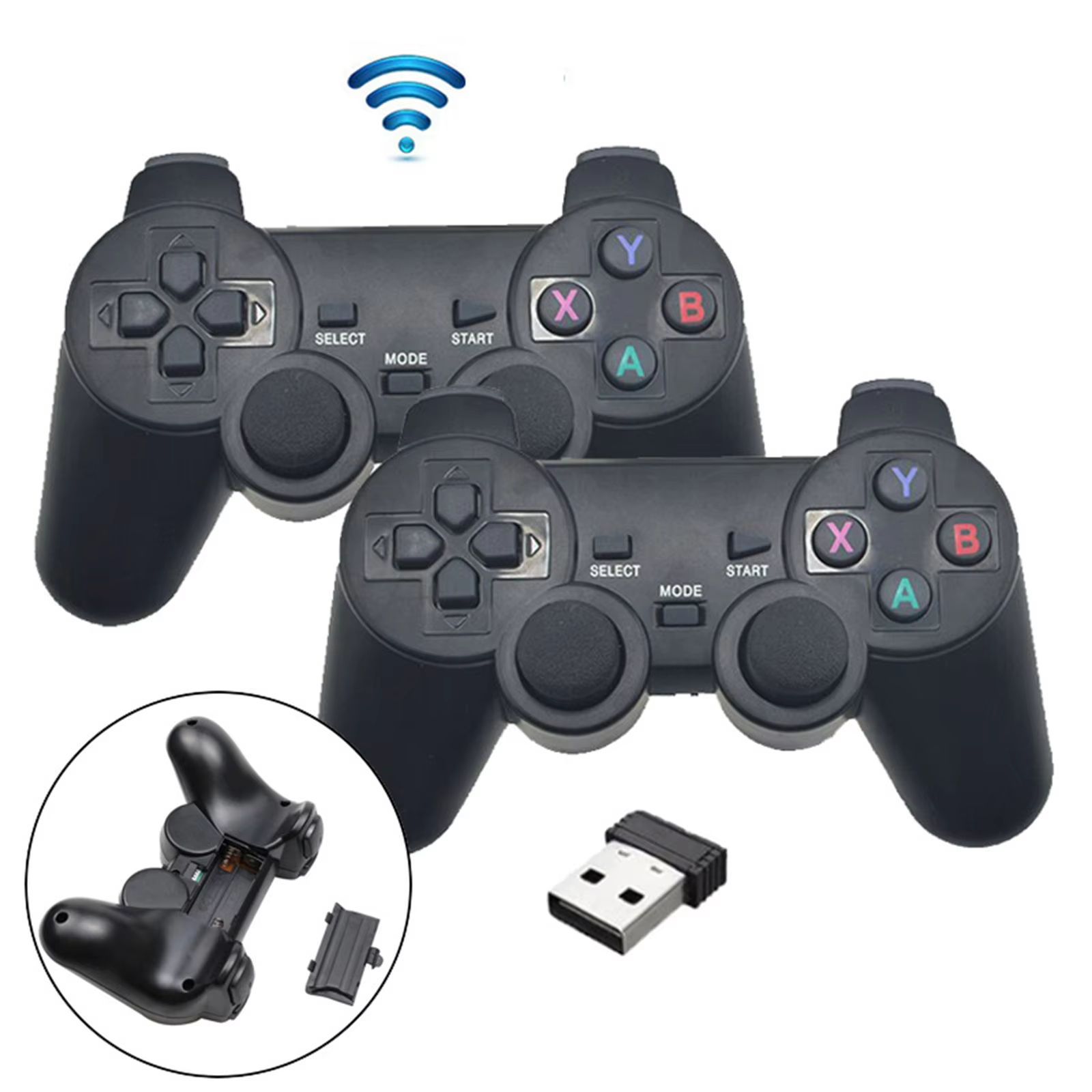 Honcam Android Wireless Gamepad Twin USB Joystick Driver