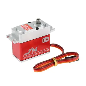 JX Servo PDI-HV7246MG Hoge Precisie Metal Gear Volledige CNC Aluminium Shell Structuur hoogspanning Digitale Coreless Servo motor